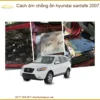 Cách Âm Chống Ồn Hyundai Santafe 2007 - Trung Tâm Lắp Đặt Uy Tín TPHCM