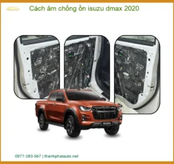 Cách âm chống ồn Isuzu Dmax 2020 - Đơn Vị Thi Công Cao Cấp TPHCM