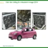 Cách Âm Chống Ồn Mitsubishi Mirage 2014 - Trung Tâm Lắp Đặt Chính Hãng TPHCM