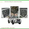 Giải Pháp Cách Âm Chống Ồn Nissan Terra 2024 - Trung Tâm Thi Công Uy Tín TPHCM