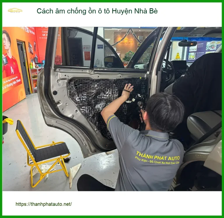 Dịch Vụ Thi Công Cách Âm Chống Ồn Ô Tô Huyện Nhà Bè - Thi Công Chuyên Nghiệp