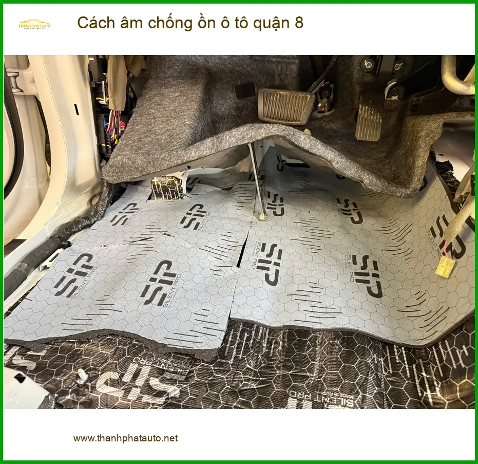 Dịch Vụ Thi Công Cách Âm Chống Ồn Ô Tô Quận 8 - Thi Công Chuyên Nghiệp ảnh thực tế 3