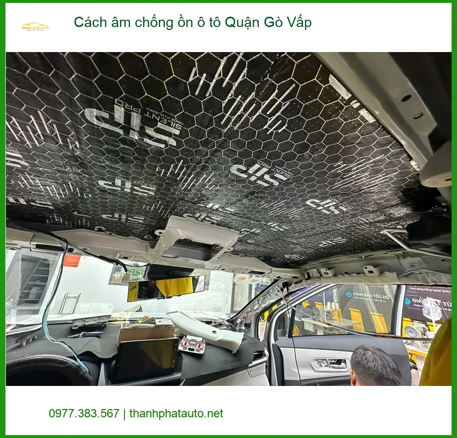 Nơi Lắp Cách Âm Chống Ồn Ô Tô âm chống ồn ô tô Quận Gò Vấp - Giá Tốt TPHCM ảnh thực tế 2