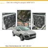 Gói Cách Âm Chống Ồn Cao Cấp Peugeot 3008 2015 - Trung Tâm Gắn Chính Hãng TPHCM