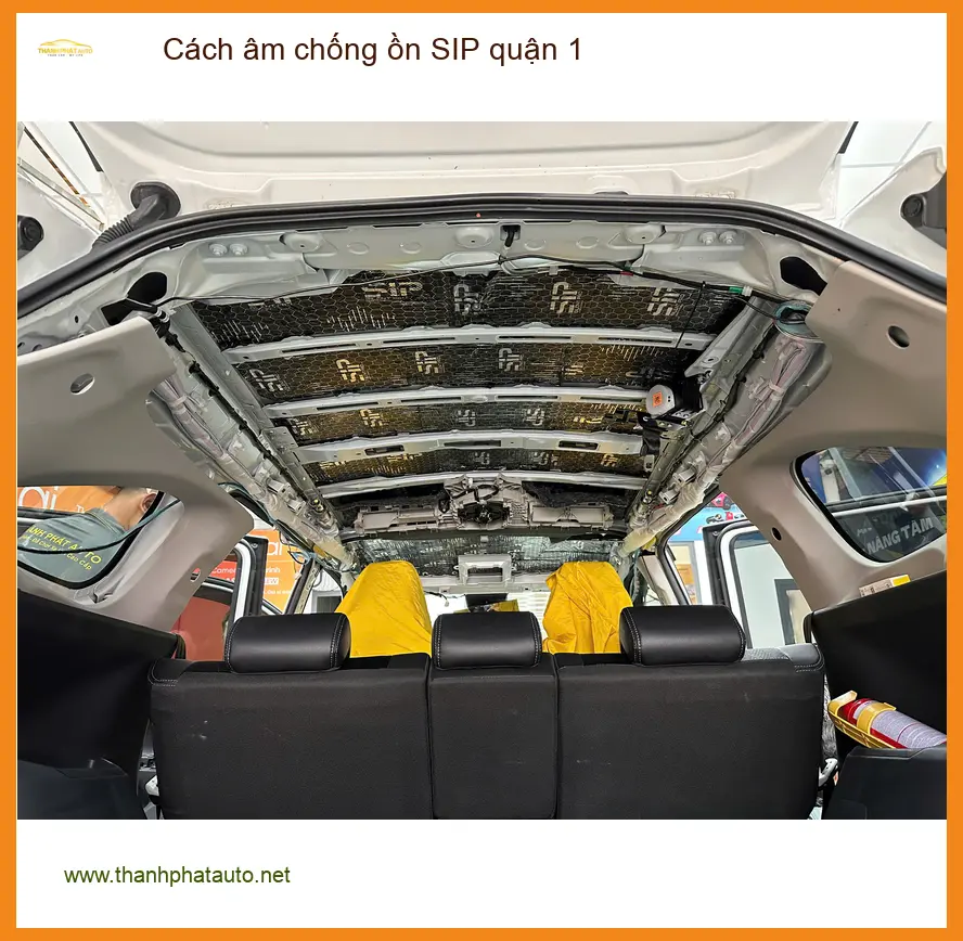 Dịch Vụ Thi Công Cách Âm Chống Ồn Ô Tô SIP Tại Quận 1 - Thi Công Chuyên Nghiệp