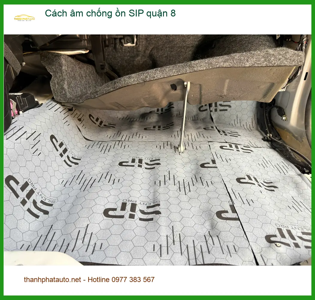 Nơi Lắp Cách Âm Chống Ồn Ô Tô âm chống ồn SIP quận 8 - Giá Tốt TPHCM