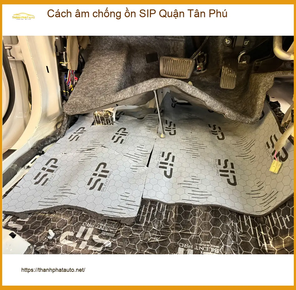 Dịch Vụ Thi Công Cách Âm Chống Ồn Ô Tô SIP Tại Quận Tân Phú - Thi Công Chuyên Nghiệp ảnh thực tế 2