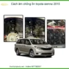 Cách âm chống ồn Toyota Sienna 2015 - Trung Tâm Lắp Đặt Uy Tín TPHCM
