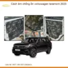 Cách âm chống ồn volkswagen teramont 2023