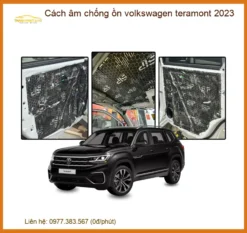 Cách âm chống ồn volkswagen teramont 2023
