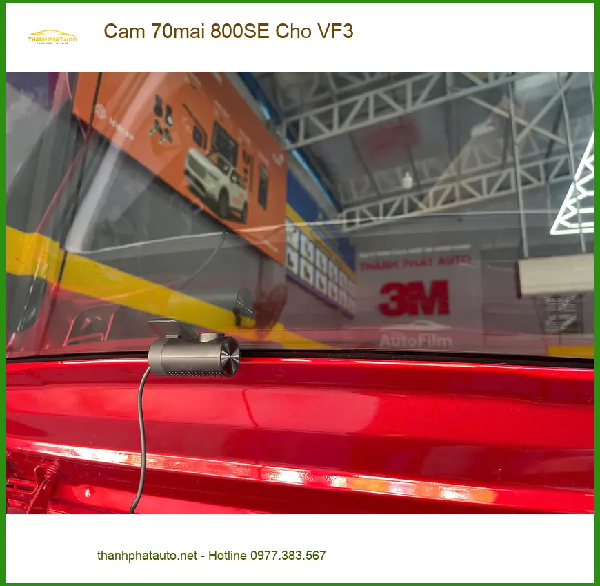 Chị Thảo lắp Cam 70mai 800SE cho VF3 ở Củ Chi để hành trình an toàn ảnh thực tế 3