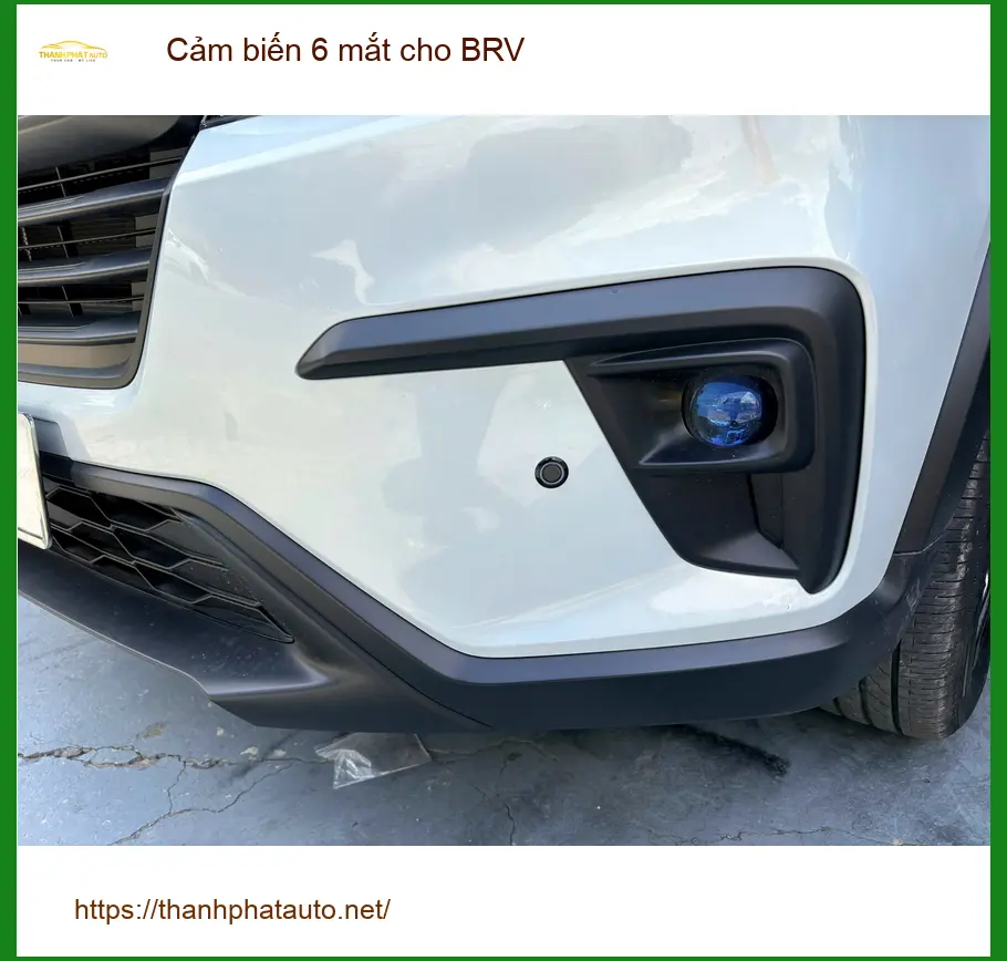 Anh Minh lắp cảm biến 6 mắt cho Honda BRV Quận Bình Thạnh an toàn hơn ảnh thực tế 5