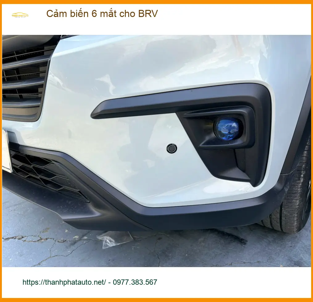 Chị An lắp cảm biến 6 mắt cho BRV tại Bình Chánh để lùi đỗ an toàn hơn ảnh thực tế 5