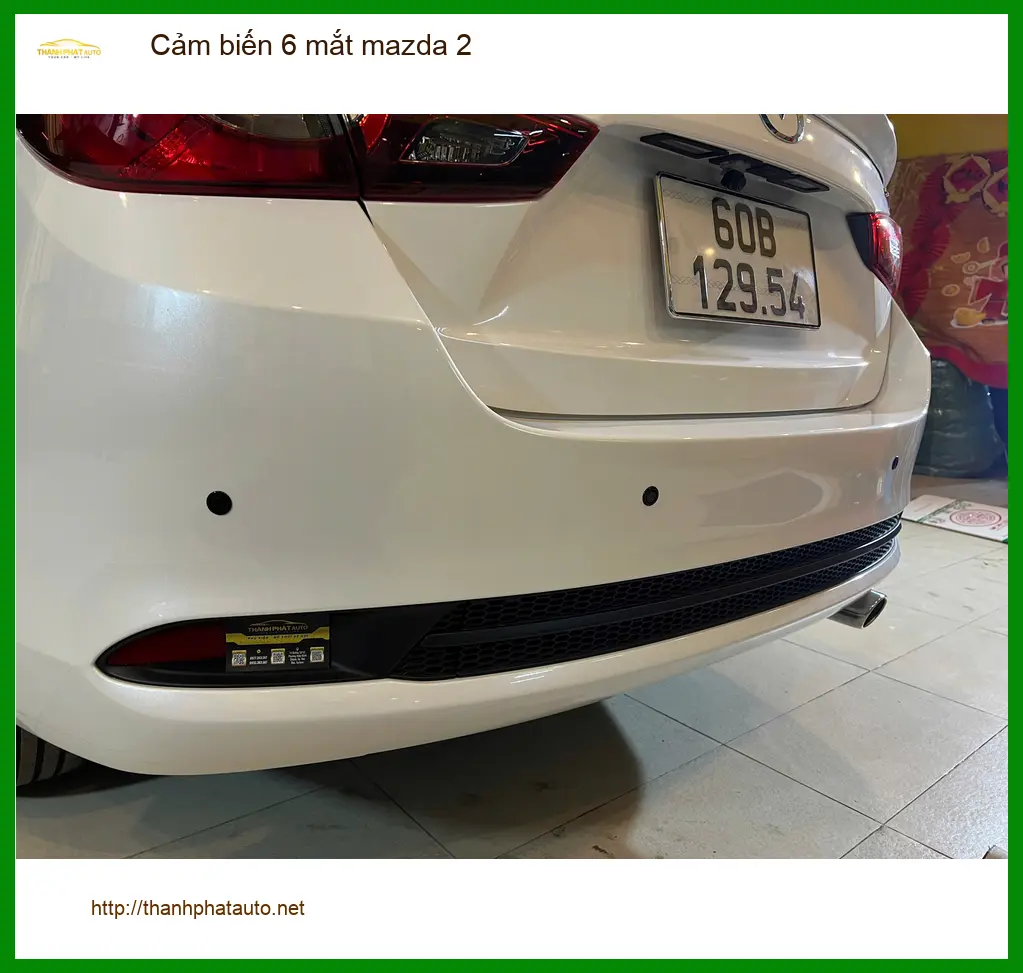 Anh Bảo lắp cảm biến 6 mắt Mazda 2 tại Quận Thủ Đức để lái xe an toàn hơn ảnh thực tế 4