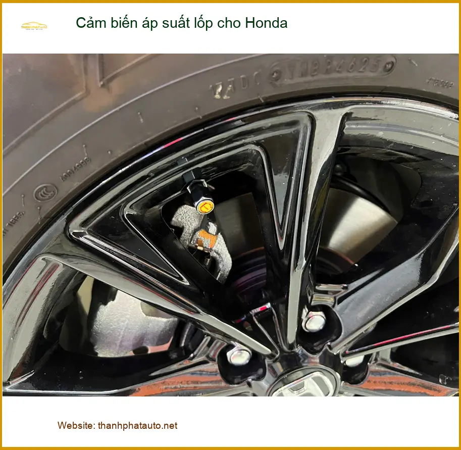 Anh Quốc lắp cảm biến áp suất lốp cho Honda CRV tại Quận 7 để an tâm hơn trên đường trường ảnh thực tế 2