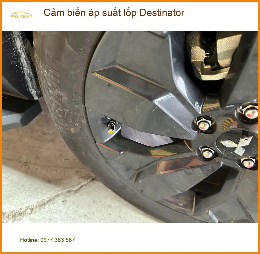 Chị Diệu lắp Cảm biến áp suất lốp Destinator Kia K3 Quận 11 ảnh thực tế 2