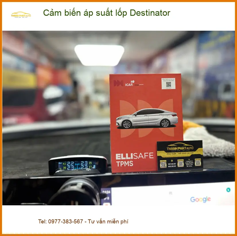 Bác Lộc lắp cảm biến áp suất lốp Destinator cho Hyundai Creta tại Quận 12 đảm bảo an toàn