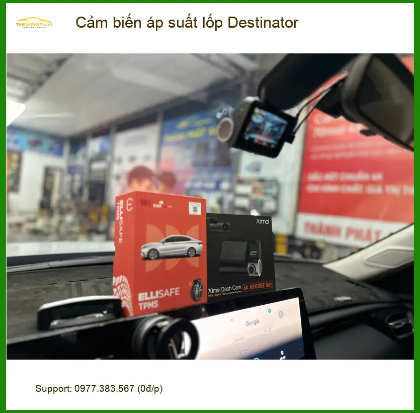 Anh Phi lắp cảm biến áp suất lốp Destinator Kia Sorento ở Quận Phú Nhuận