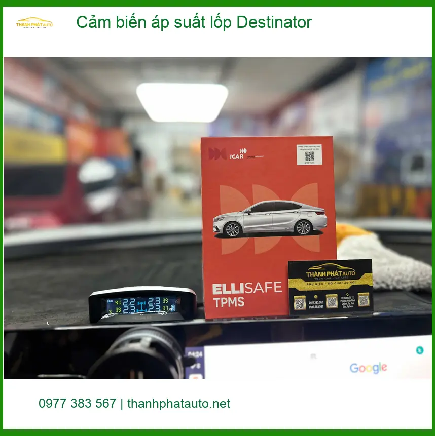 Anh Phi lắp cảm biến áp suất lốp Destinator Kia Sorento ở Quận Phú Nhuận ảnh thực tế 3