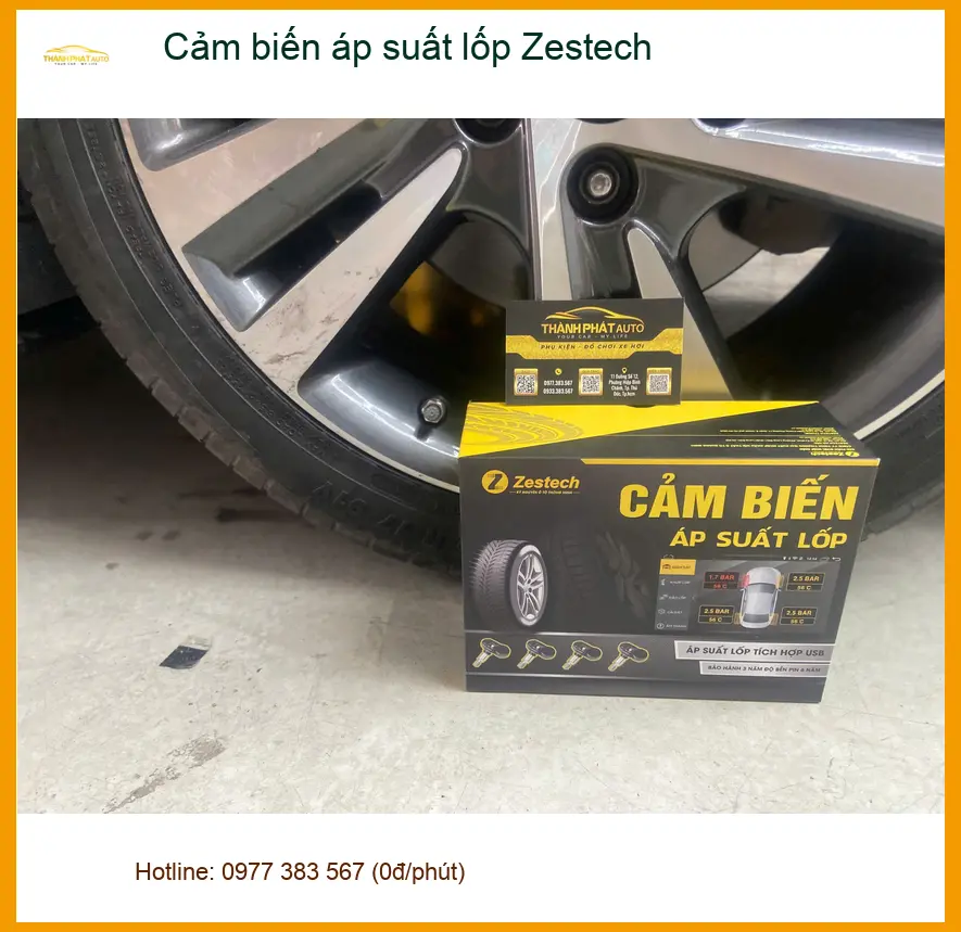 Anh Đạt lắp cảm biến áp suất lốp Zestech cho Honda HR-V tại Quận 12 ảnh thực tế 4