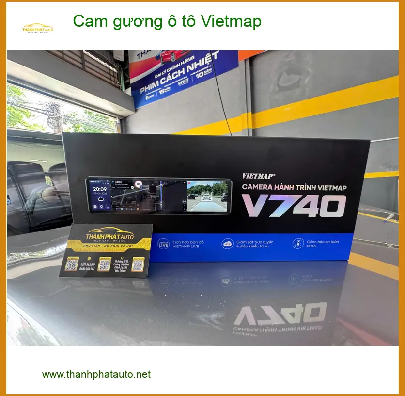 Chị Thanh Trà lắp cam gương Vietmap cho Suzuki Swift tại Gò Vấp ảnh thực tế 3
