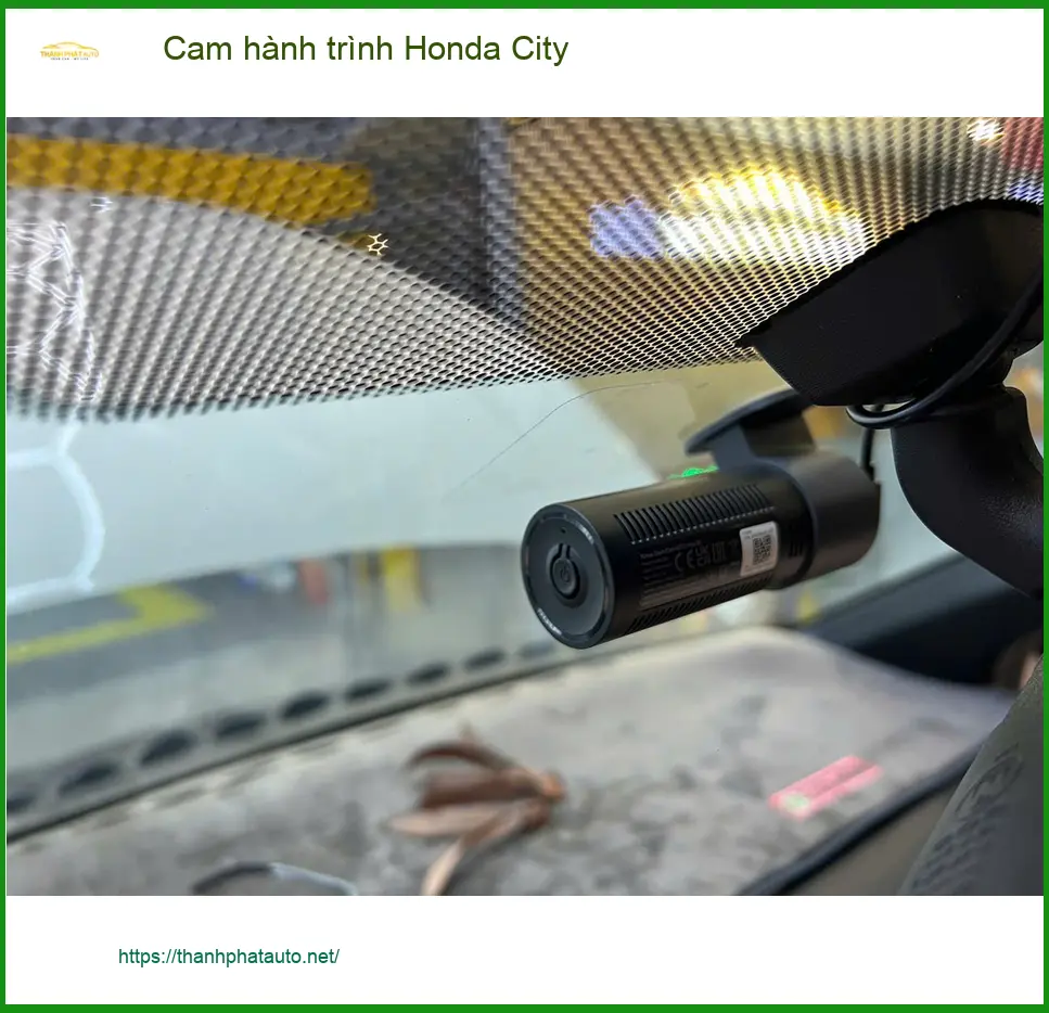 Anh Phước lắp cam hành trình Honda City tại Quận 9 ghi lại bằng chứng an toàn ảnh thực tế 2
