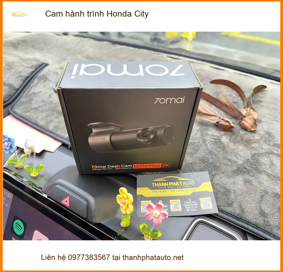 Anh Phước lắp cam hành trình Honda City tại Quận 9 ghi lại bằng chứng an toàn ảnh thực tế 3