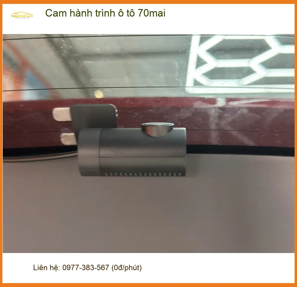 Lắp Camera Hành Trình 70mai cho Hyundai Accent Anh Tùng tại Quận Tân Bình ảnh thực tế 4