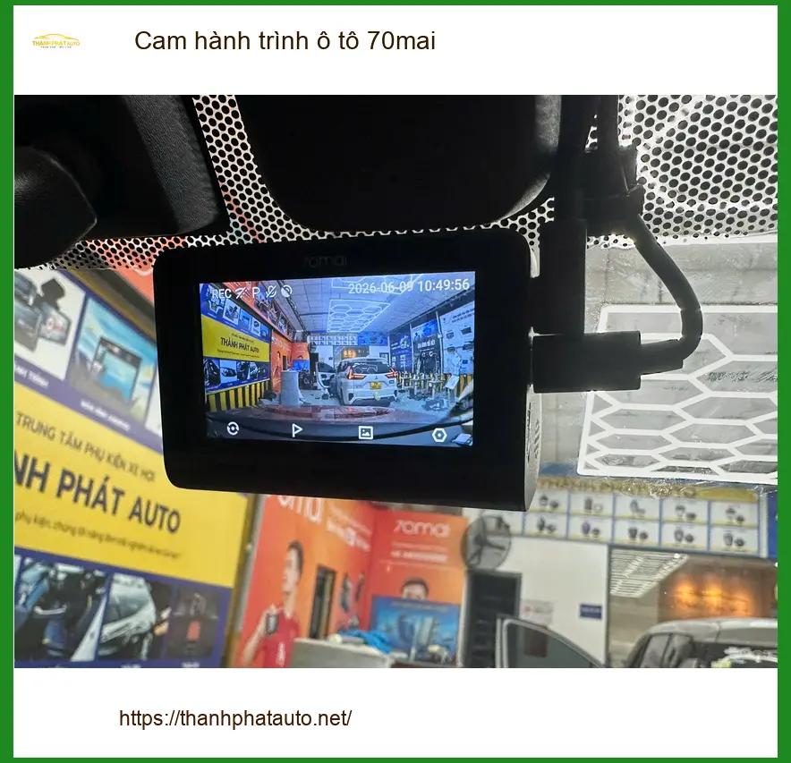 Anh Long lắp cam hành trình 70mai cho Kia K3 tại Quận 10 để có bằng chứng rõ ràng khi di chuyển ảnh thực tế 4