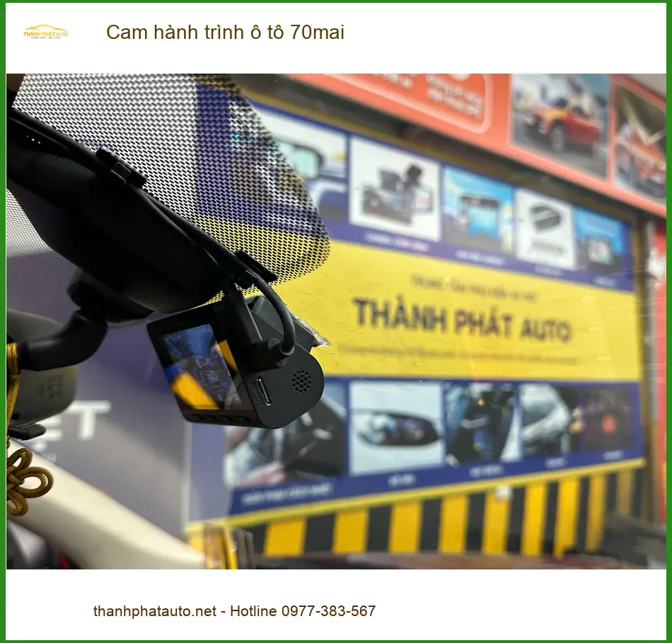 Anh Lâm lắp Cam hành trình 70mai cho Hyundai Accent Quận Thủ Đức đảm bảo an toàn