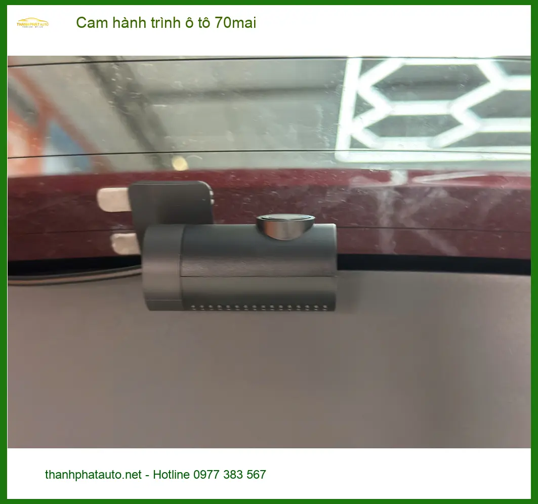 Anh Lâm lắp Cam hành trình 70mai cho Hyundai Accent Quận Thủ Đức đảm bảo an toàn ảnh thực tế 2