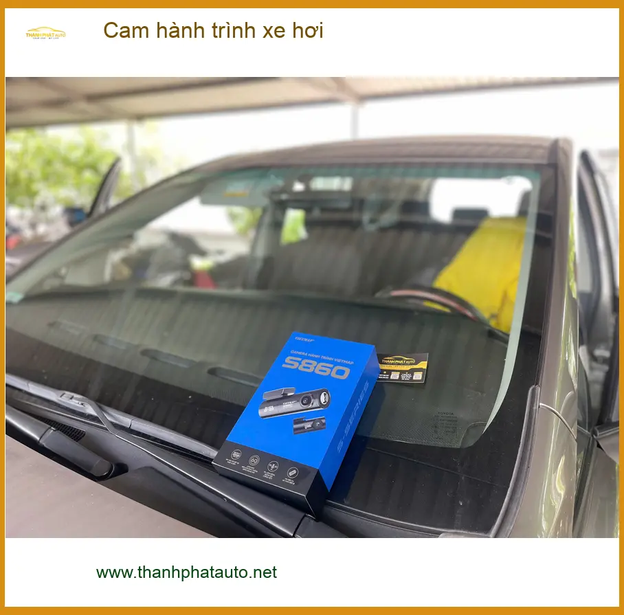 Chú Sơn lắp cam hành trình xe hơi cho Mitsubishi Attrage tại Hóc Môn ảnh thực tế 4