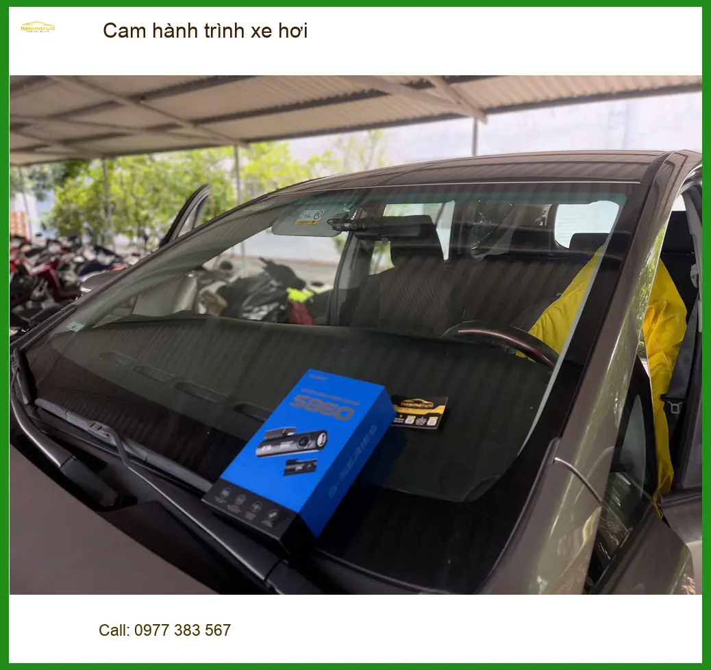 Chú Kiên lắp cam hành trình xe hơi cho Hyundai Accent tại Quận Thủ Đức để ghi lại hành trình ảnh thực tế 2