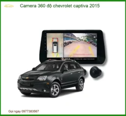 Camera 360 độ Chevrolet Captiva 2015 - Địa Chỉ Lắp Đặt Uy Tín TPHCM