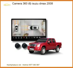 Camera 360 Độ Isuzu Dmax 2008 - Địa Chỉ Lắp Đặt Uy Tín Chuyên Nghiệp TPHCM