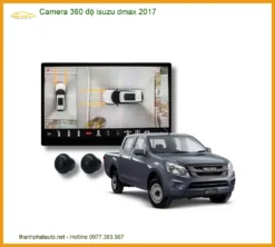 Camera 360 độ Isuzu Dmax 2017 - Trung Tâm Lắp Đặt Chính Hãng TPHCM