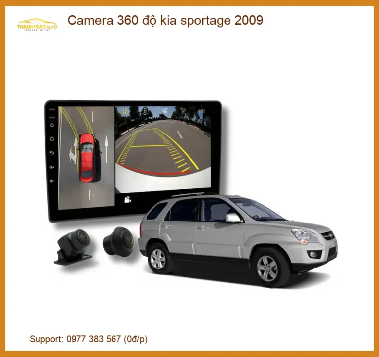 Camera 360 độ Kia Sportage 2009