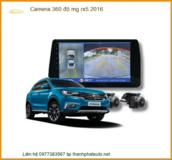 Camera 360 độ cho xe MG RX5 2016 - Địa Chỉ Lắp Đặt Chính Hãng TPHCM