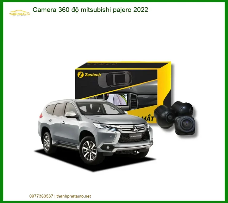 Camera 360 độ Mitsubishi Pajero 2022 - Địa Chỉ Lắp Đặt Uy Tín TPHCM
