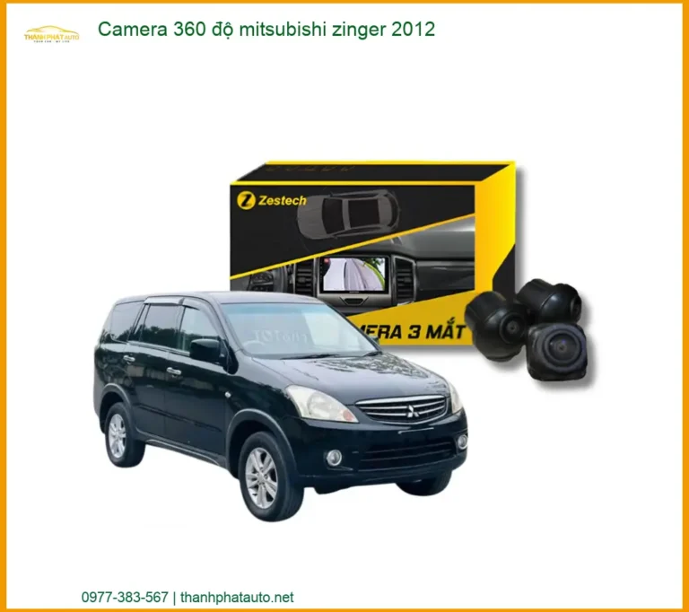 Camera 360 độ Mitsubishi Zinger 2012 - Địa Chỉ Lắp Đặt Chính Hãng TPHCM