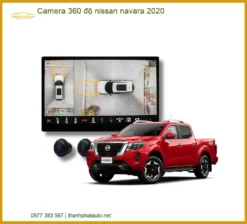 Camera 360 độ Nissan Navara 2020 - Trung Tâm Lắp Đặt Uy Tín TPHCM