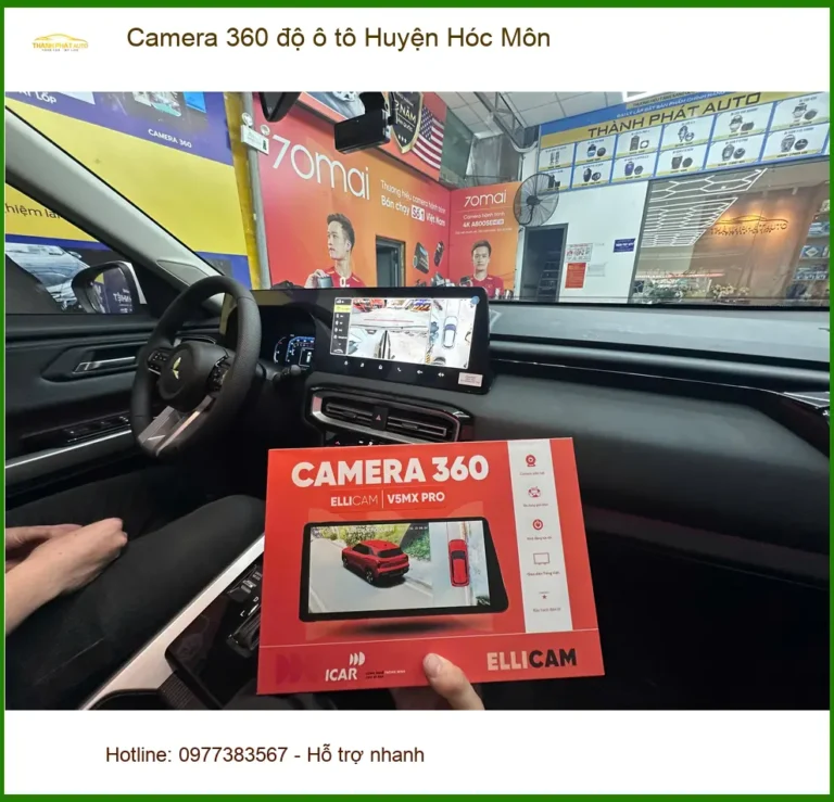 Trung Tâm Lắp Camera 360 Độ Ô Tô Tại Huyện Hóc Môn - Lắp Đặt Uy Tín TPHCM