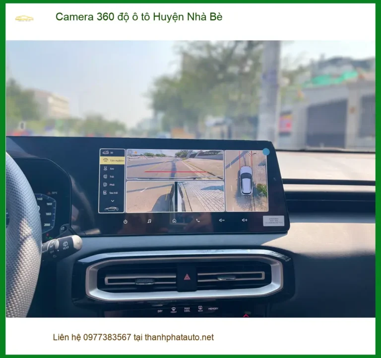 Nơi Lắp Camera 360 Độ Ô Tô Xe Hơi Tại Huyện Nhà Bè - Chính Hãng