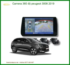 Camera 360 độ Peugeot 3008 2019 - Địa Chỉ Lắp Đặt Uy Tín TPHCM