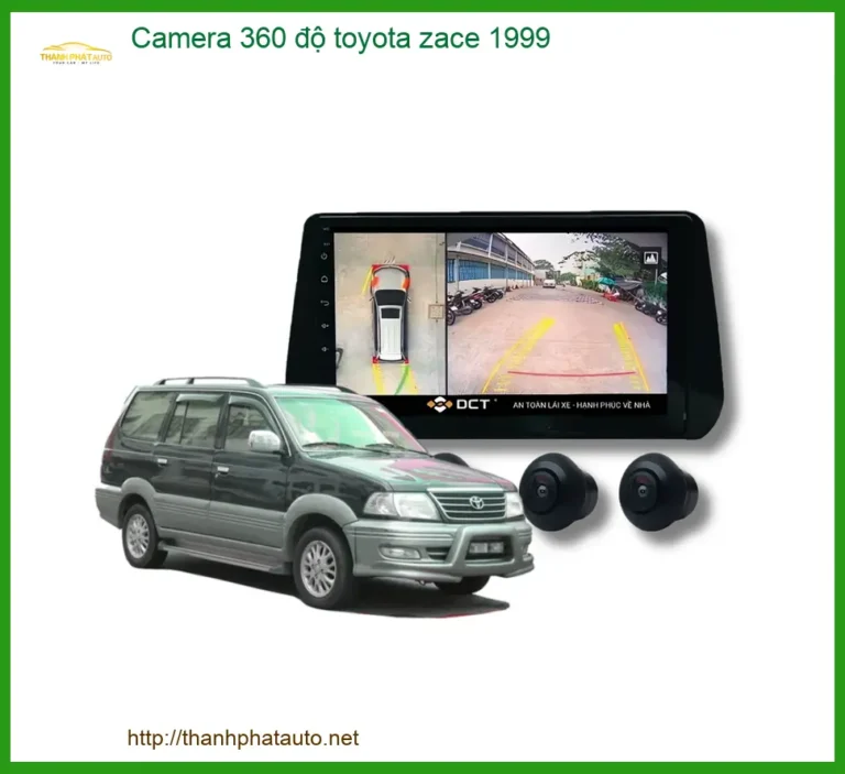 Camera 360 Độ Toyota Zace 1999 - Địa Chỉ Lắp Đặt Uy Tín TPHCM