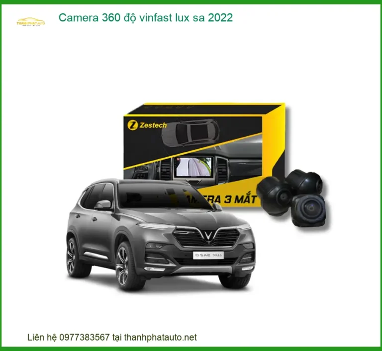 Camera 360 độ Vinfast Lux SA 2022 - Nơi Lắp Đặt Chính Hãng TPHCM