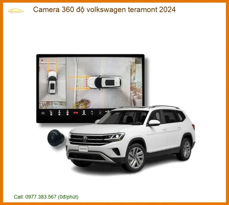 Camera 360 độ Volkswagen Teramont 2024 - Địa Chỉ Gắn Giá Tốt TPHCM