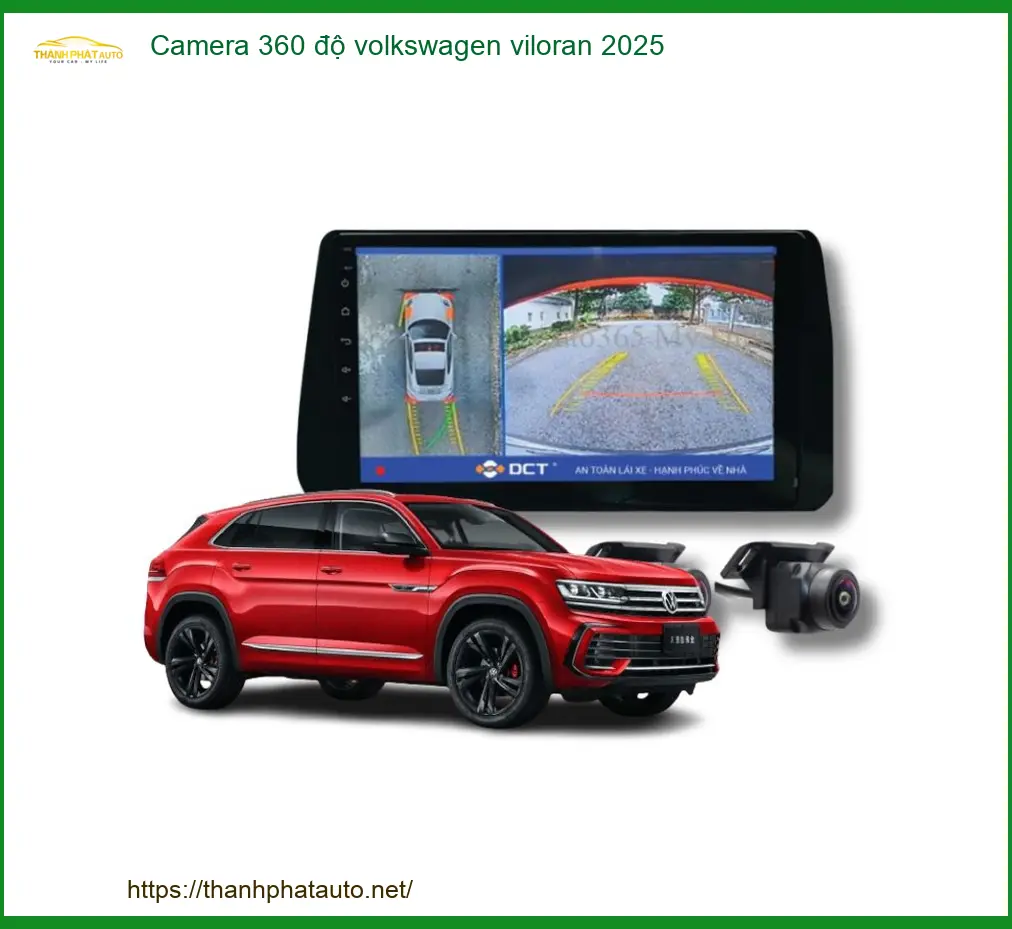 Camera 360 độ Volkswagen Viloran 2025 - Trung Tâm Lắp Đặt Uy Tín TPHCM