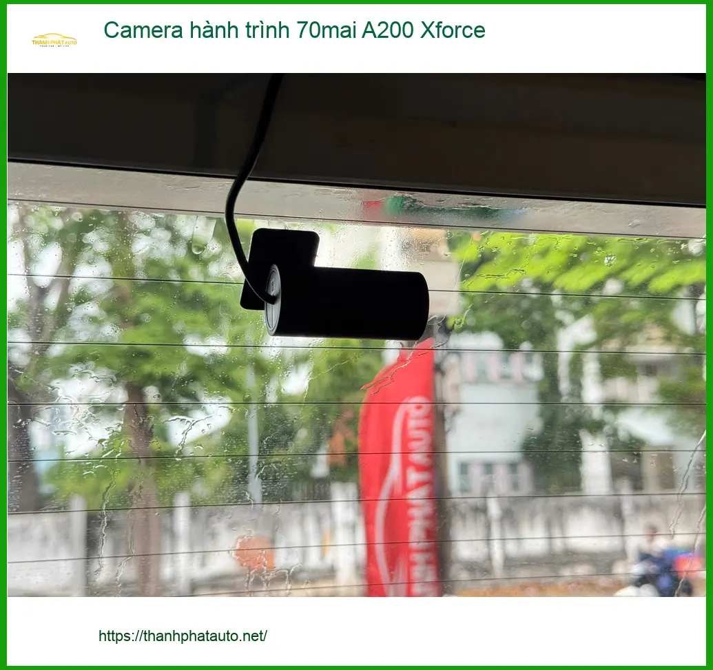 Anh Minh lắp Camera hành trình 70mai A200 Xforce cho Mazda 3 tại Quận 1 để an tâm
