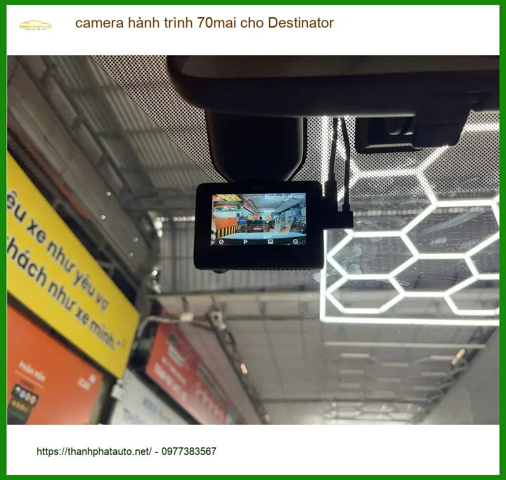 Anh Tấn lắp camera hành trình 70mai cho Hyundai Creta tại Củ Chi ảnh thực tế 2